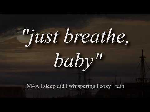 boyfriend whispers you to sleep [sleep aid] [roleplay ASMR] [cozy] [praise] [30 minutes]