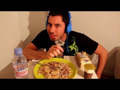ASMR reste de riz au poulet
