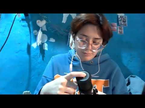 asmr DIRECTO TRIGGERS DE AGUA Y VARIADOS MOUTH SOUNDS SOFT SINGING