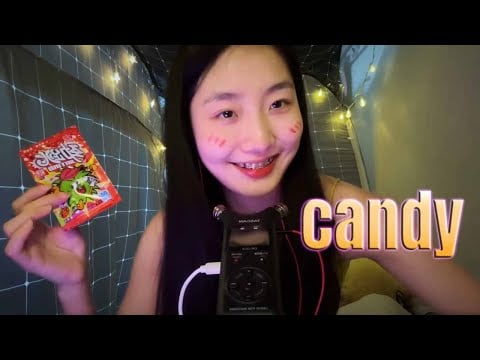 ”KC Sleeping Aid” eat popping candy🍰funny and good sleep 🌙💤 #acmp #asmr