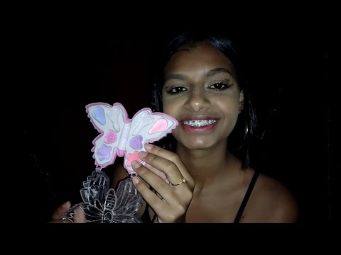 ASMR- MÃE TE ARRUMANDO PARA ESCOLA