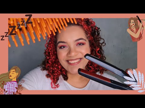 ASMR: DANDO CHAPINHA NO SEU CABELO 💖💖