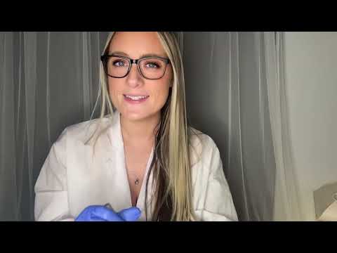 Doctor does a check up ASMR