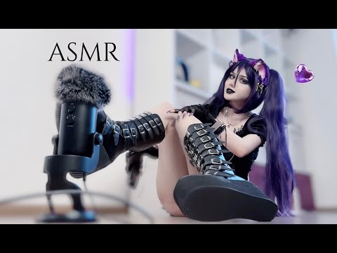 Goth Girl , Dress And Boots ASMR