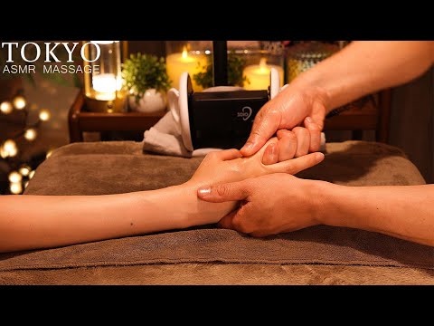 ASMR 睡眠に適した優しいハンドマッサージ｜スクラブ・シアバター・ツボ押し