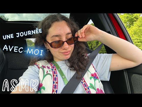 🌙 ASMR FRANÇAIS : VLOG, UNE JOURNÉE AVEC MOI (travail,shopping,apéro...) 🥖☀️