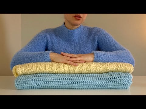 Soft-Spoken ASMR | Sweater Folding and Lint Rolling for Your Relaxation