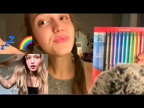 ASMR  Dollar Store Haul +  Mouth Sounds w / lipgloss