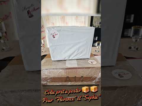 Colis prêt à poster 📦 📦🎁🎁Pour "Florence" et "Sophie"