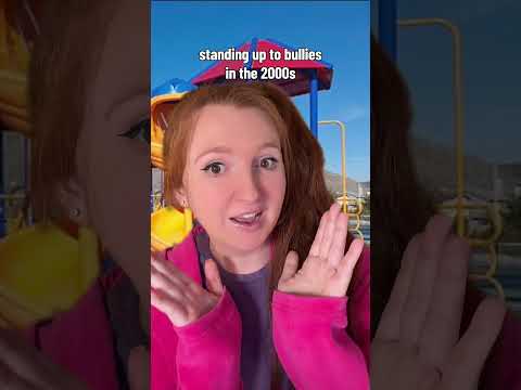 standing up to bullies in the 2000s #skit #pov #nostalgia #asmr