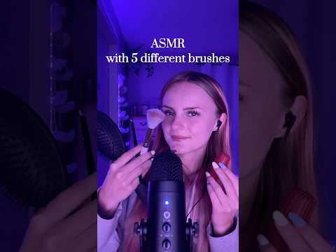 Which was your fav? 🖌️ #asmr #relax #tingles #brushingasmr
