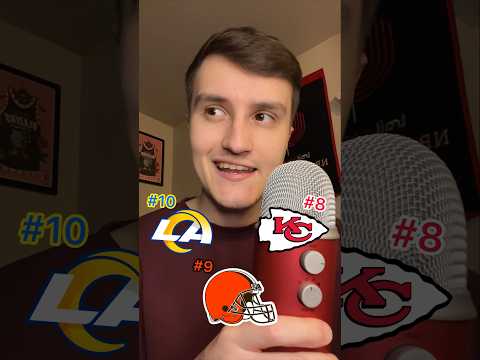 *Final* NFL Power Rankings 🏈 ( ASMR ) #shorts #nfl #asmr