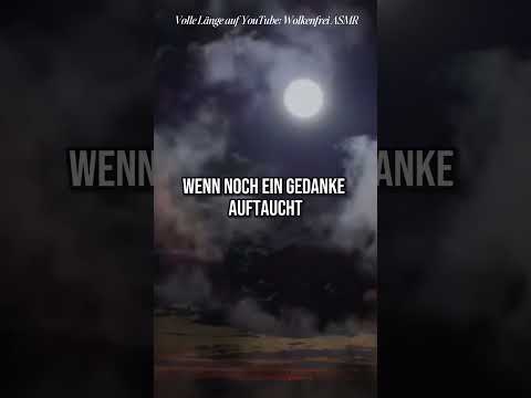 Geführte ASMR-Traumreise bei Grübeln, Stress & innerer Unruhe.
