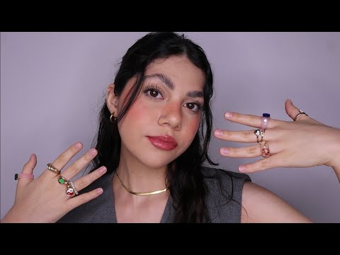 ASMR inaudible & sonidos con anillos (fast and aggressive) | Dámaris ASMR♡