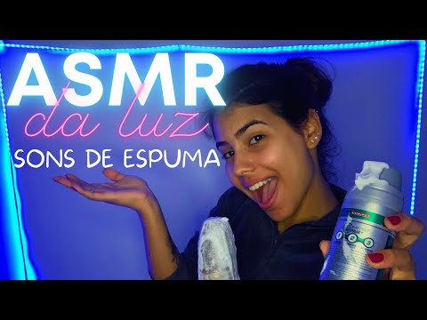 ASMR SONS DE ESPUMA INTENSOS!! SEM FALA!!