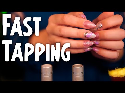 ASMR Fast Nail On Nail Tapping 💎 No Talking, Rode NT5