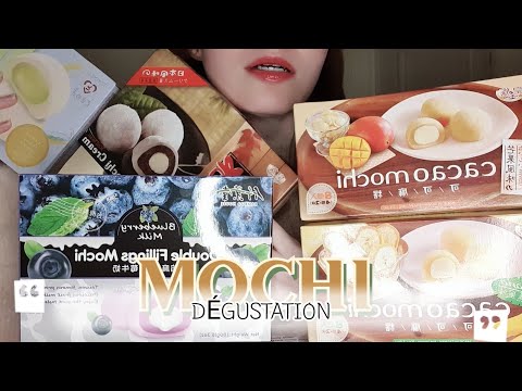 ASMR: DÉGUSTATION MOCHI 🍡 [10 SAVEURS DIFFÉRENTES!!!]