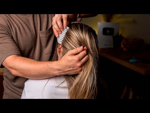 ASMR Healing Scalp & Head Massage for Deep, Restful Sleep (No Talking)