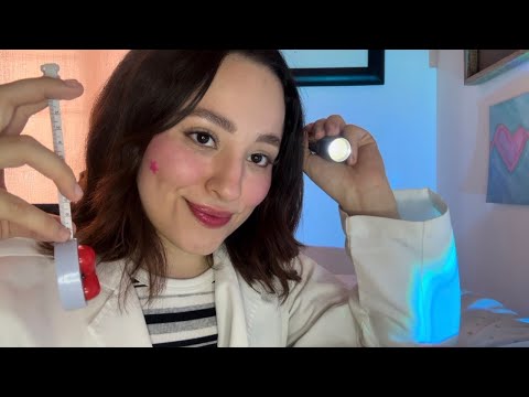 DOCTORA TE HACE MASAJE LINFATICO | ROLEPLAY MEDICO | ASMR Español