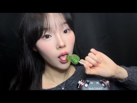 팝핑캔디 ASMR 🍬 | Pop Rocks Eating Sounds, Super Crunchy Fizzy & Crackling Candy ASMR