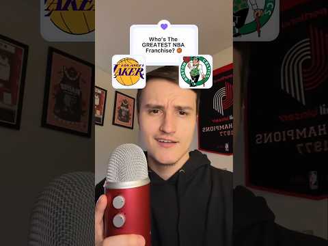 WHO’S THE GREATEST NBA FRANCHISE? 🏀 ( ASMR ) #shorts #nba #asmr