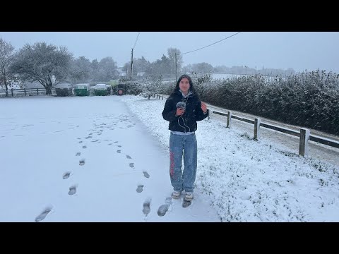 ASMR IN THE SNOW! ☃️