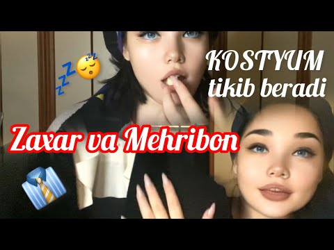 ASMR. ATEL’YE. Kostyum tanlaysiz. Jvachka va personal e’tibor triggeri
