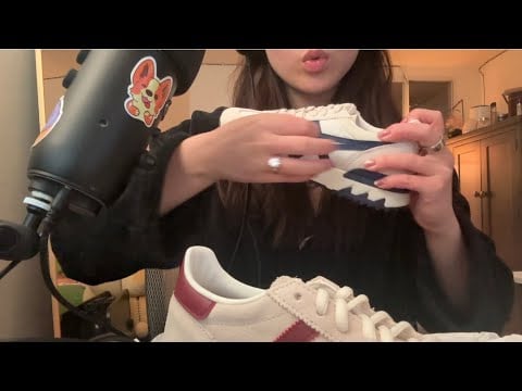 ASMR shoe triggers | Onitsuka Tiger and Adidas Sambas