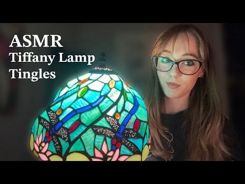 (ASMR) Tingly Tapping With My Tiffany Lamp