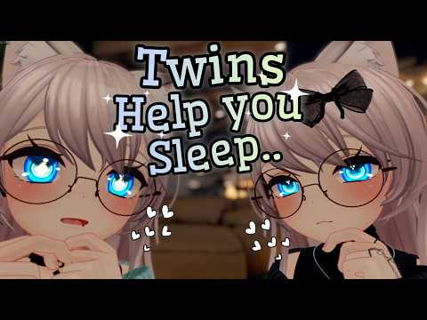 twins help you fall asleep!✨(personal attention + they argue a lot..) | asmr