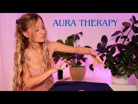 ASMR Aura Therapy 🌸 Hypnotic Reiki Hands For Deep Rest And Healing