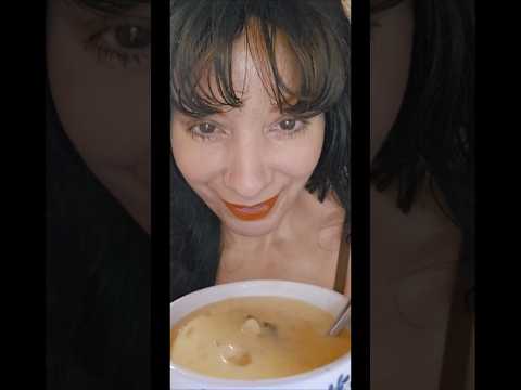 💛Creamy chicken dumplings soup 🍲