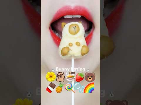 Fast💗 Emoji Food Eating Sounds (Sped up)