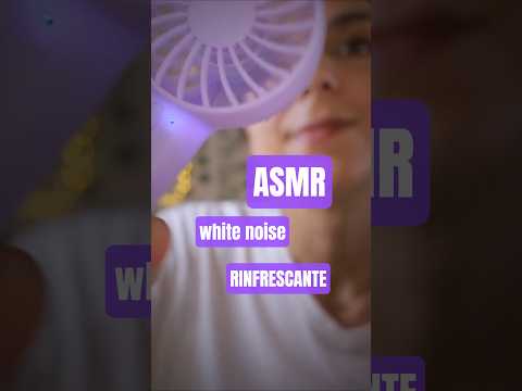 #OneMinuteASMR Ti Rinfresco in un minuto🧊 White Noise  #asmr #relax #perte