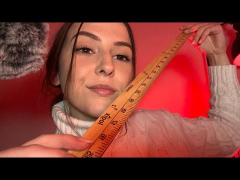 Fast And Aggressive ASMR Measuring You Head to Toe 📐