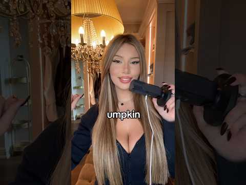 You have GOT to hear how I say pumpkin… #asmr #asmrvideos #asmrsounds