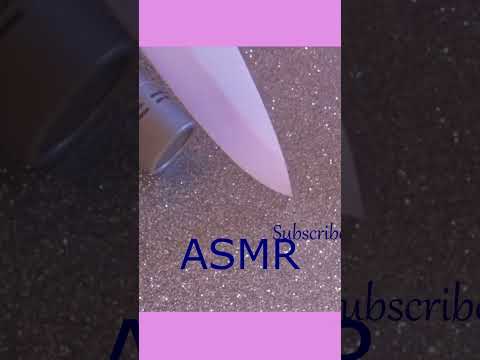 ASMR Scratching Glitter Textured Sheet  ❤ #shorts #asmr