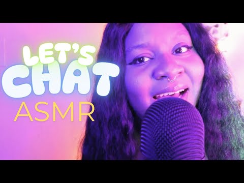 ASMR | Very CHATTY (mouth sounds, making a Patreon?)