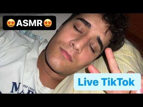 Una hora de directo en TikTok || ASMR || Maquillaje || Inaudible || Lento