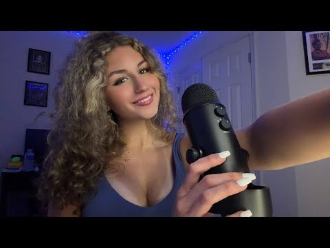 ASMR// MIC TRIGGERS, SPIDERS CRAWLING UP UR BACK, MIC SCRATCHING/PUMPING & SWIRLING, ETC (TINGLY)