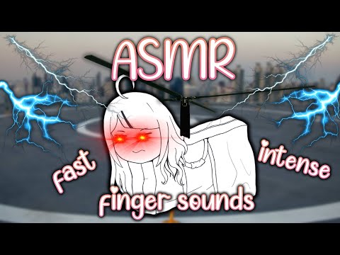 【ASMR】Intense Finger Ear Cleaning 🚁Helicopter Sounds