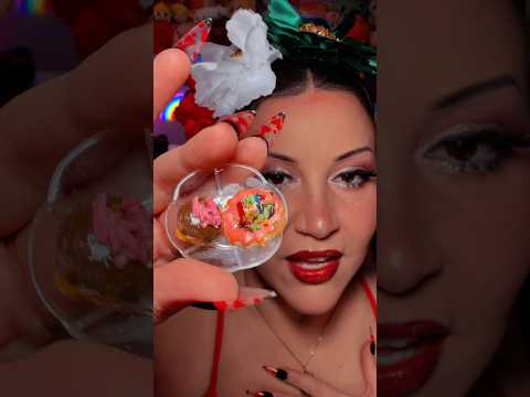 tiny Mexican food overexplaining #asmr #mukbang #mexicanfood #mexican #asmrsounds