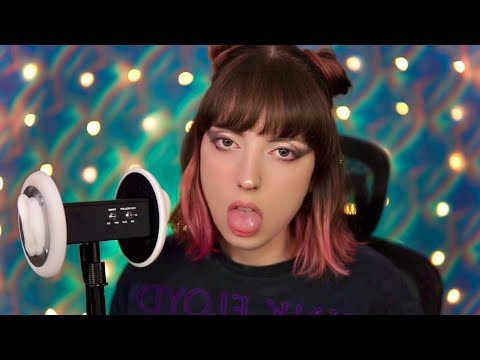 ASMR - "8d" ear eating & licking (panning) / no talking