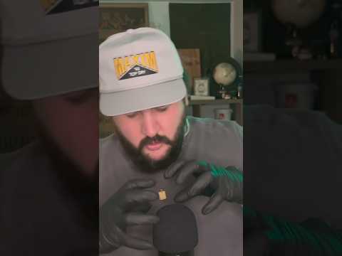 ASMR SHORT // Does Wearing Gloves Make Hand Sounds Sound Better?