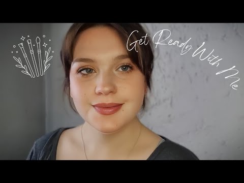 ASMR | Get Ready With Me (Everyday Makeup) 🩵