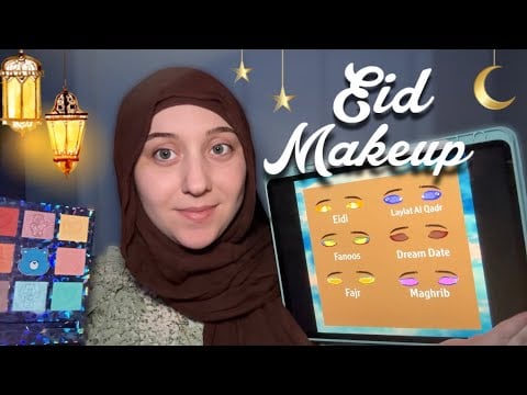 ASMR Friend Does Your Eid Makeup 🌙