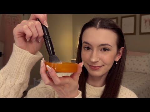 ASMR Doing Your Makeup💕 | Whispered Personal Attention