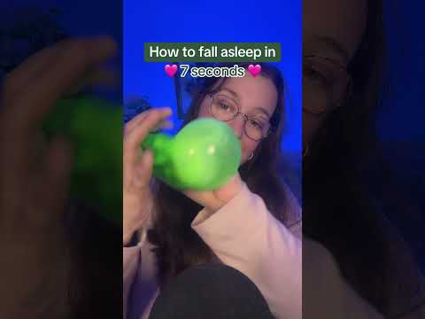 How to fall asleep in 7 seconds #asmr #asmrsounds #asmrrelax #asmrtingles #asmrsleep #relax