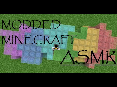 Modded Minecraft ASMR (inspired by JoJosASMR)