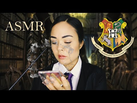 HARRY POTTER ROLEPLAY 🦉🔮 ASMR Suomi • Tylypahkan ääniä • Halloween-spesiaali